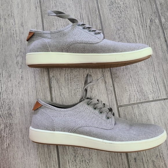 Steve Madden men's grey canvas sneakers size 7.5 - Picture 9 of 13